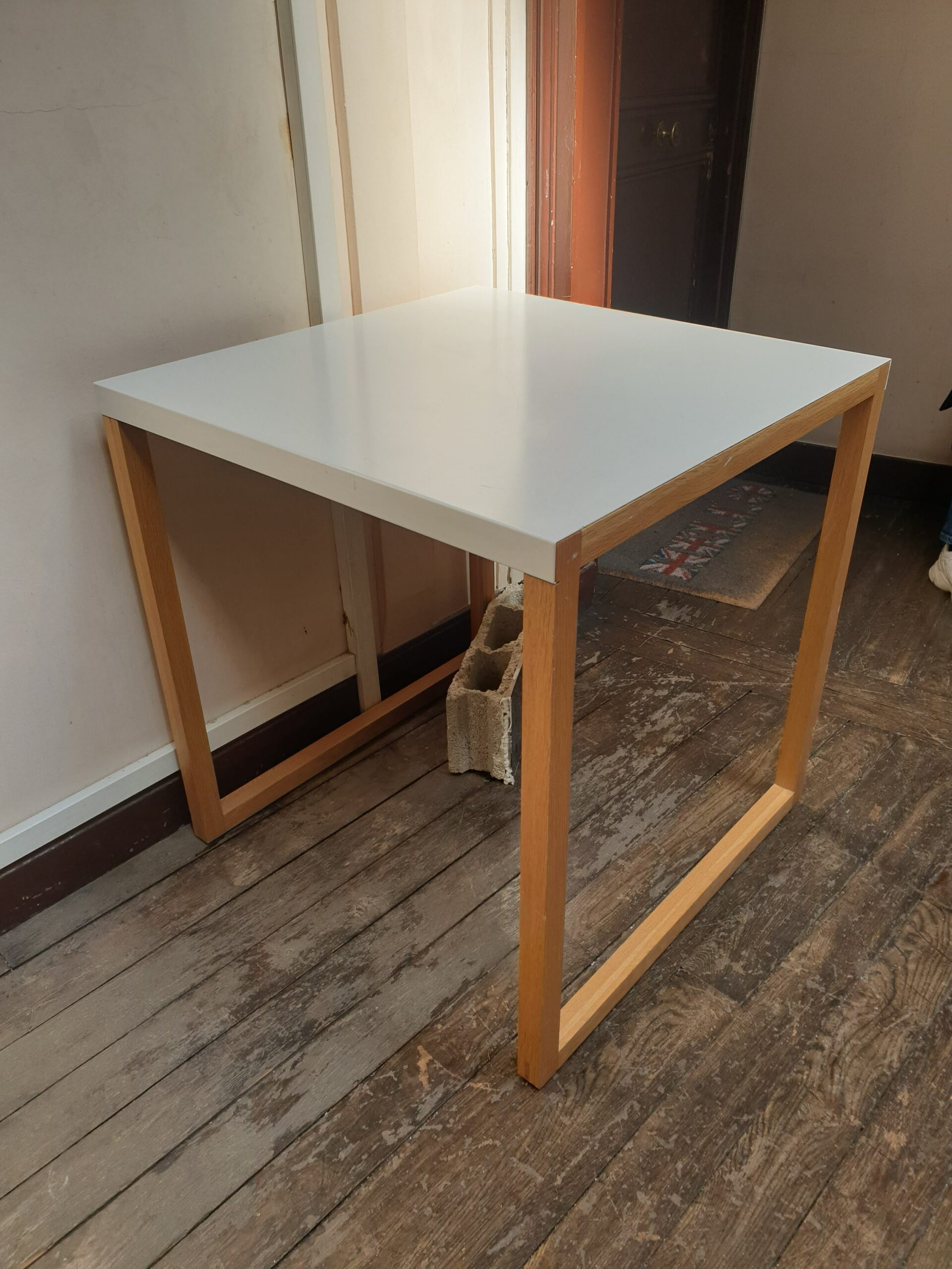Table Habitat KILO Bois et acier laqué – Image 2