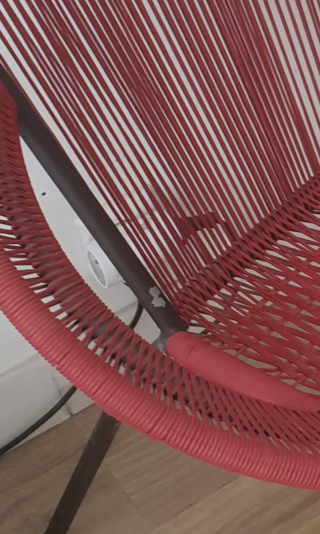 Paire de fauteuils cosy style "Acapulco" – Image 3