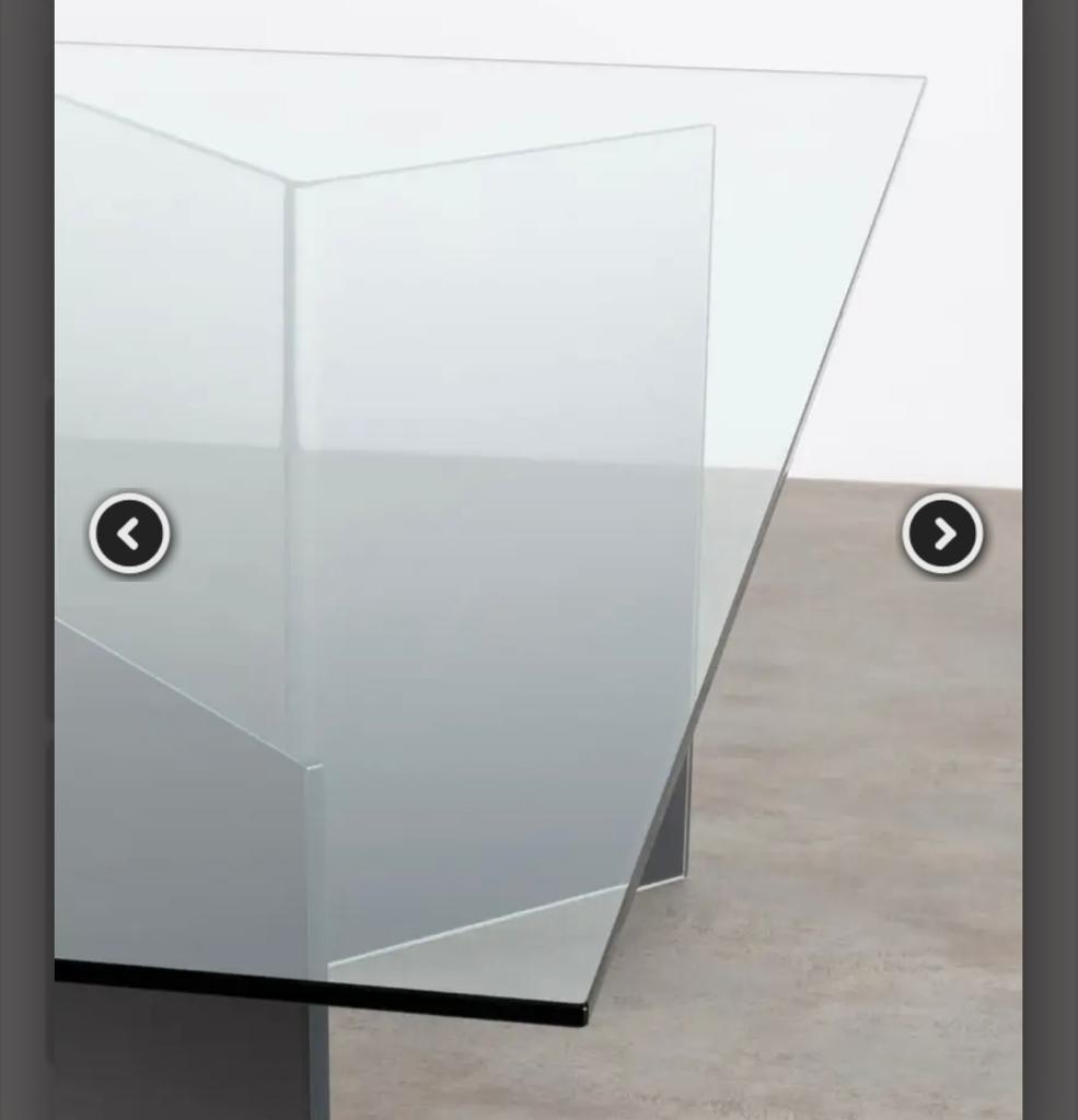 Table en verre 210cm Themasie AUDRA – Image 2