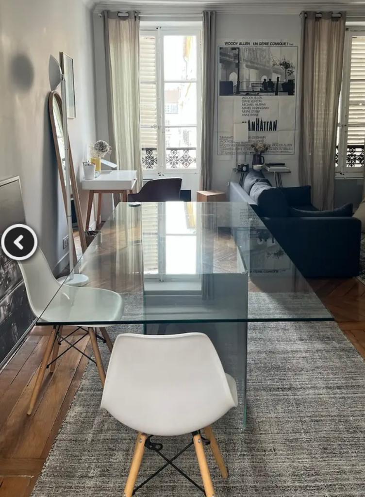 Table en verre 210cm Themasie AUDRA – Image 4
