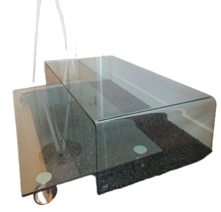 Table basse en verre Rialto Moving Fiam