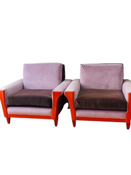 Deux fauteuils vintage