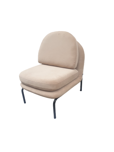 Fauteuil HOXTON couleur taupe