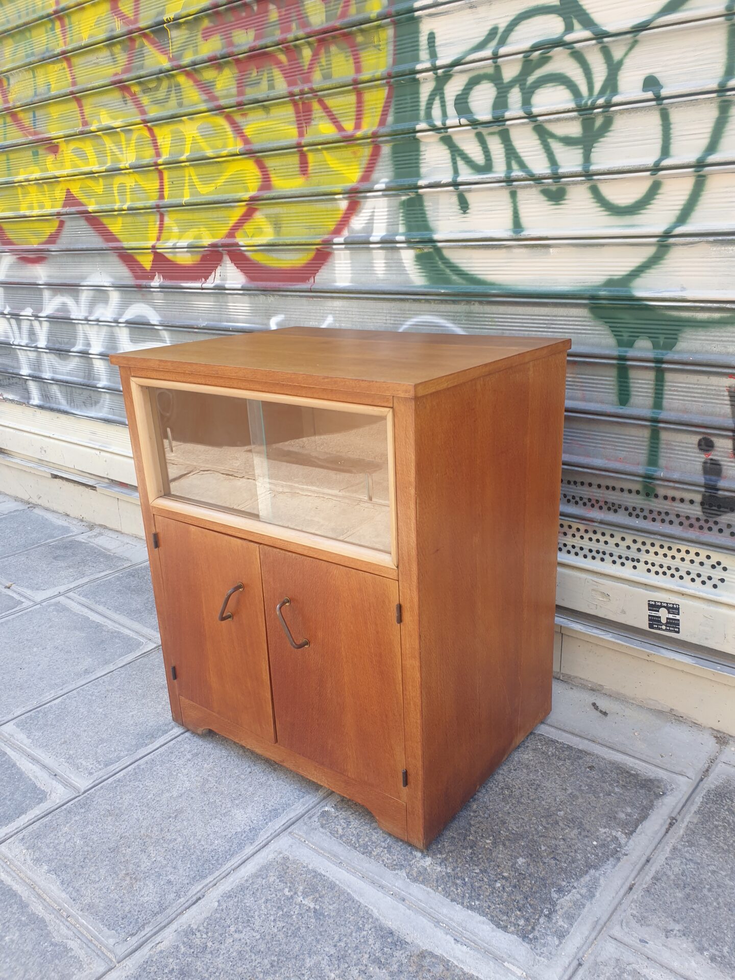 Commode vitrine années 50 – Image 4