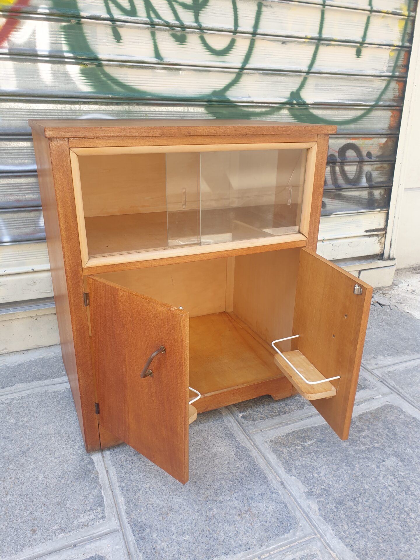 Commode vitrine années 50 – Image 6