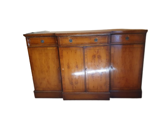 Buffet / enfilade étroite en merisier