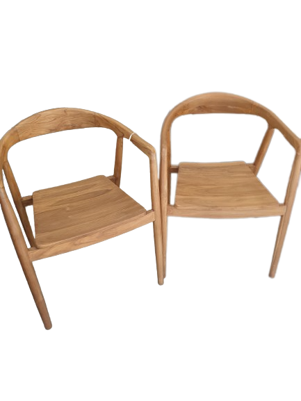 Paire de fauteuils scandinave en teck