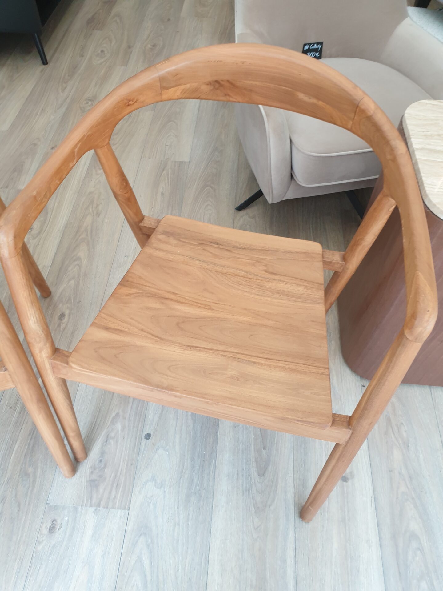 Paire de fauteuils scandinave en teck – Image 3