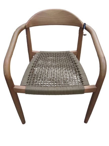 Chaise Nans en eucalyptus effet teck