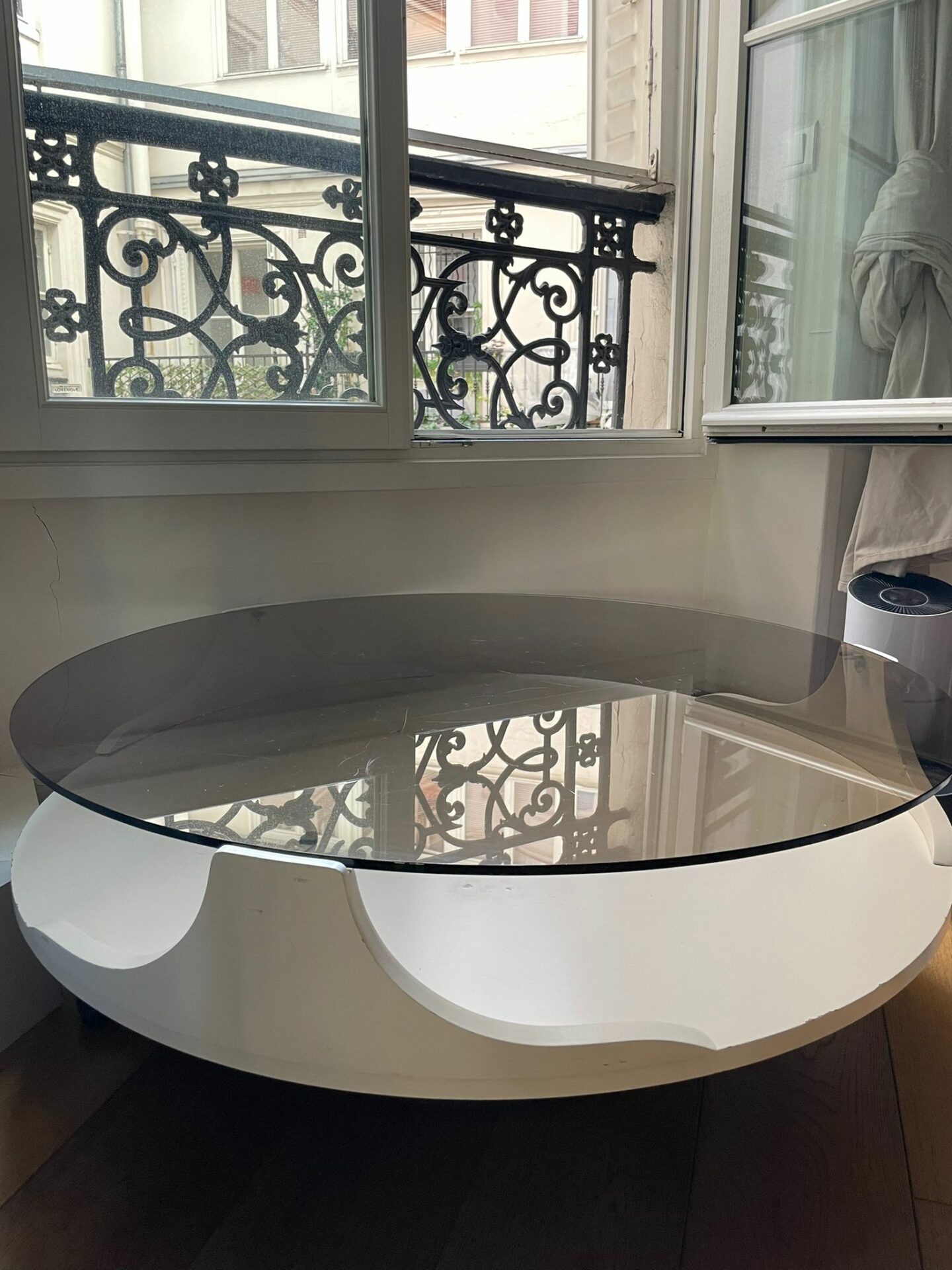 Table basse en verre années 70 – Image 4