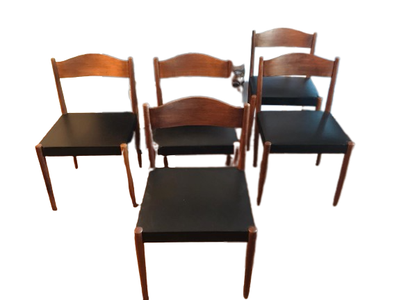 5 chaises scandinave