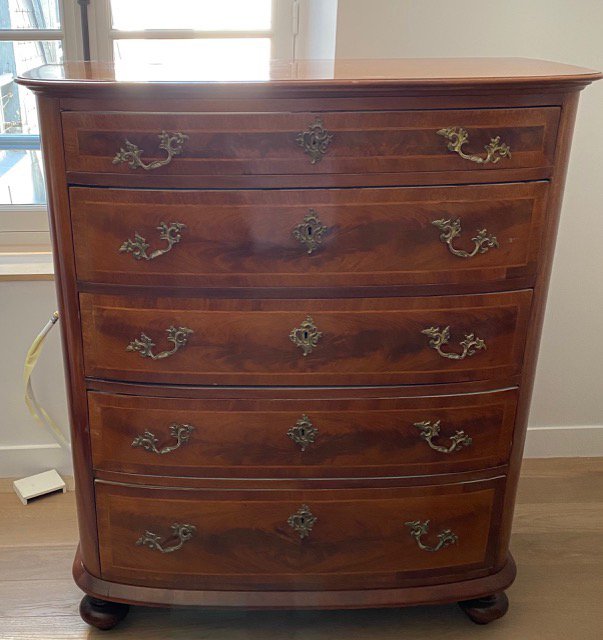 commode/chiffonnier ancien en bois – Image 2