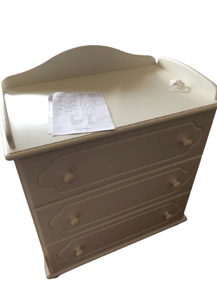 Commode à langer bébé blanche Natalys