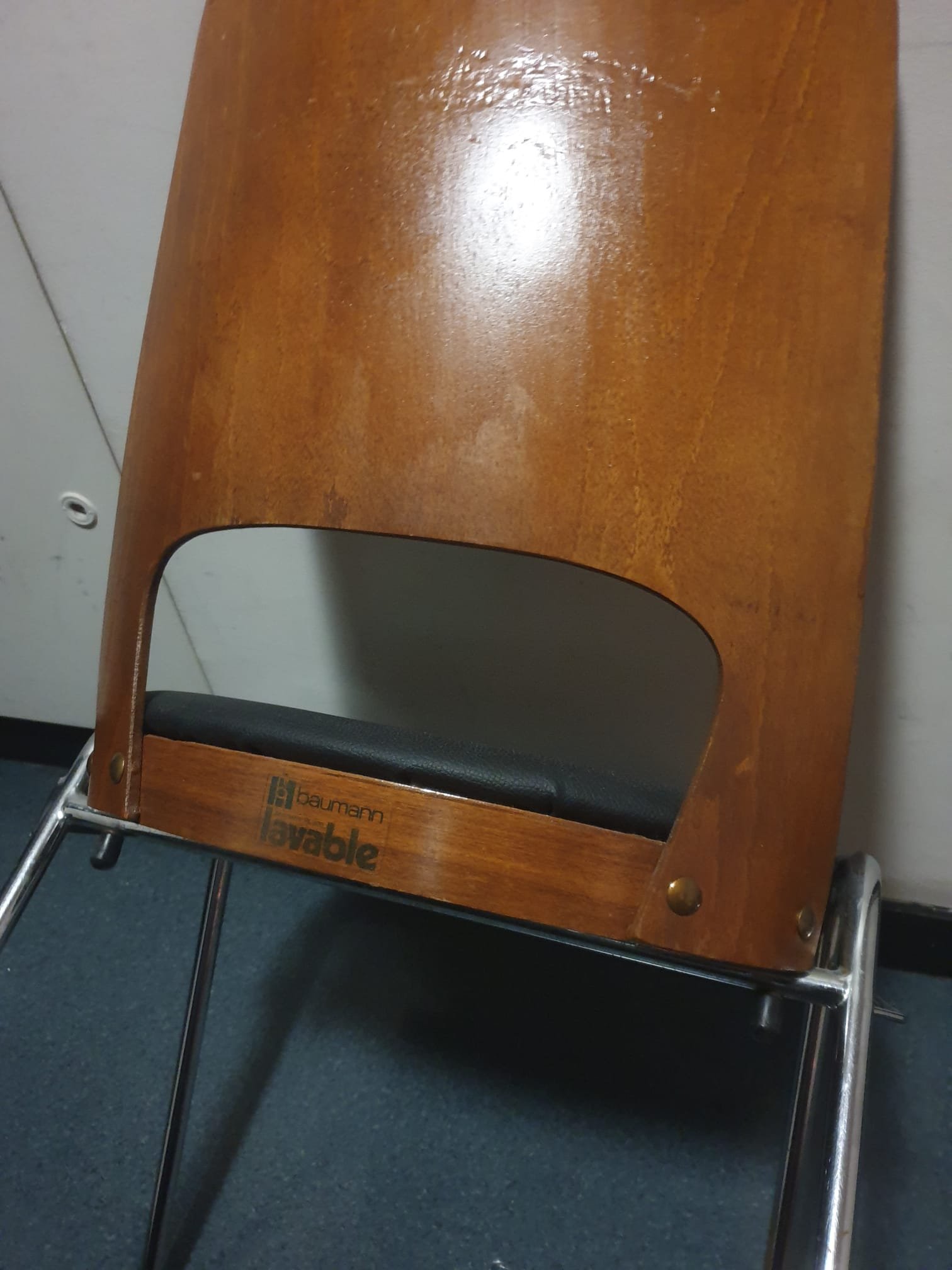 Chaise BAUMANN vintage – Image 4