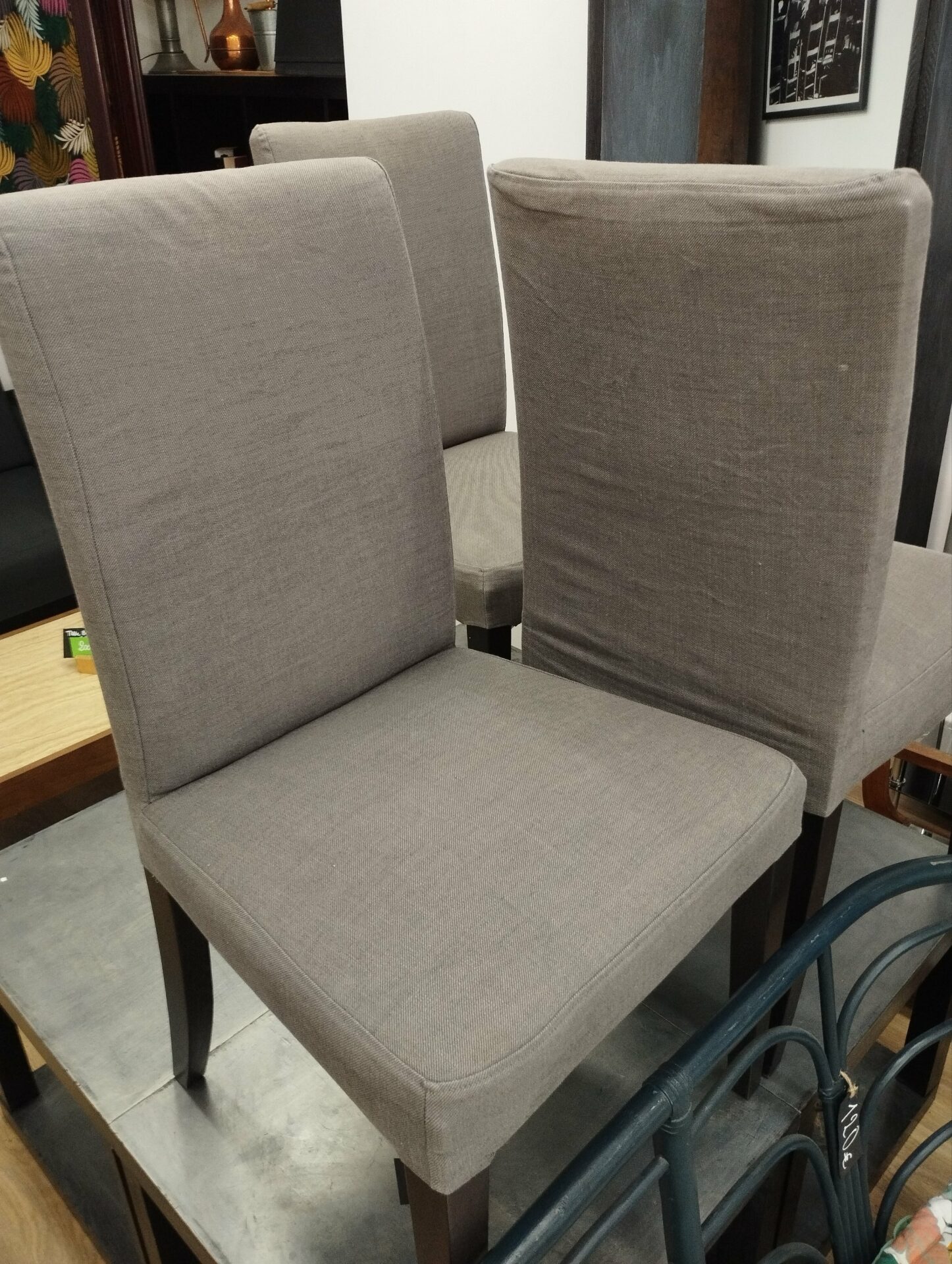 Lot 4 chaises Bergmund Ikea – Image 5