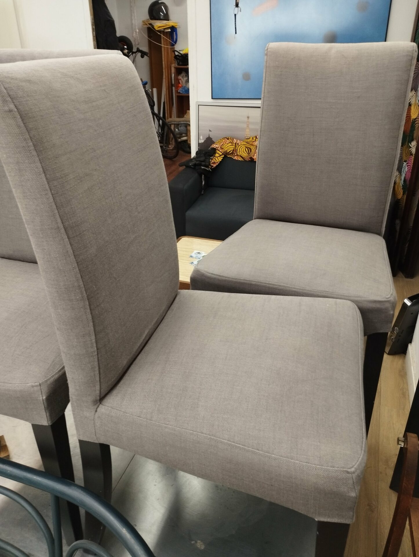 Lot 4 chaises Bergmund Ikea – Image 4