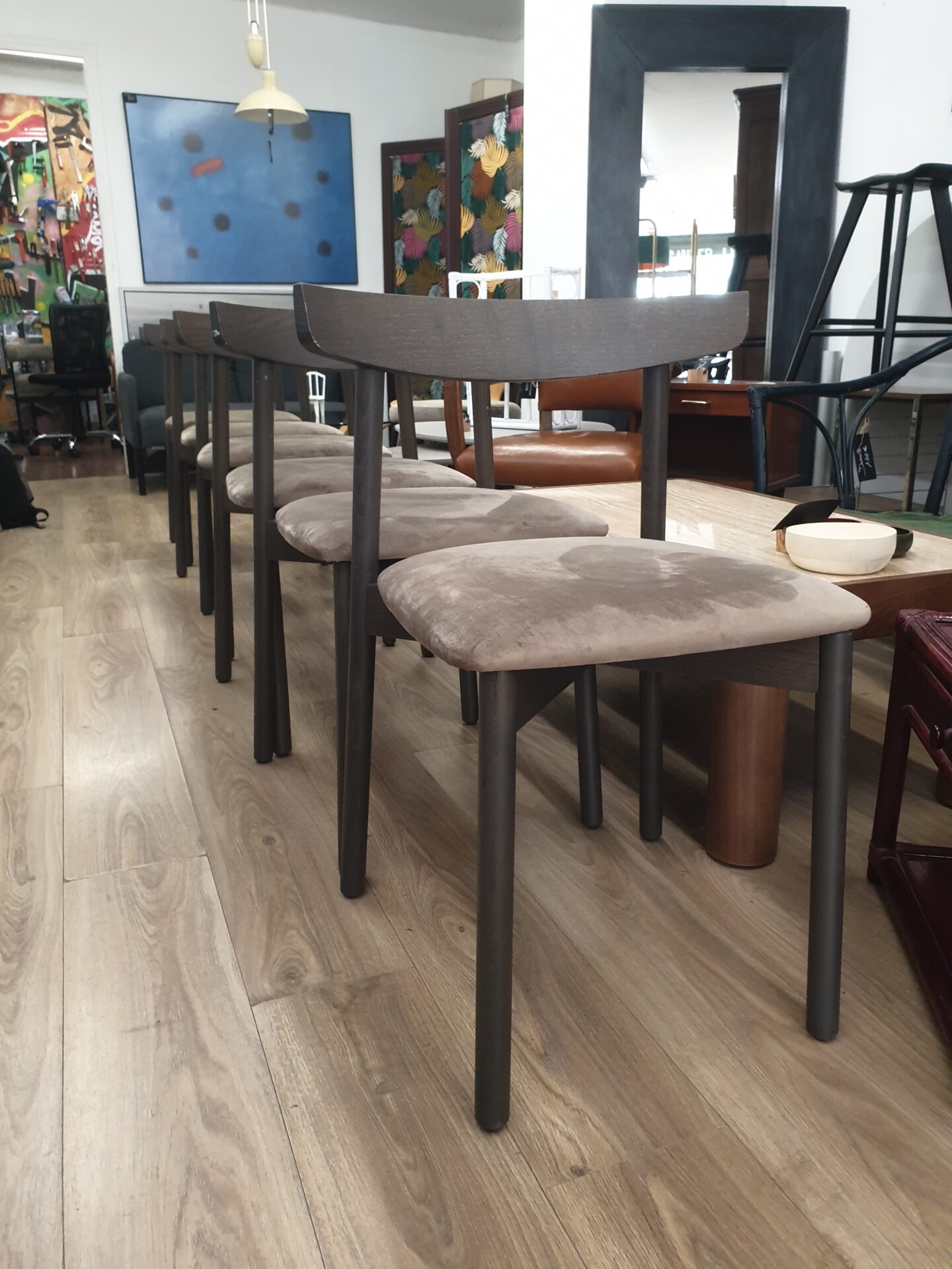 Lot de 6 chaises de salles à manger AURELIO – Image 4