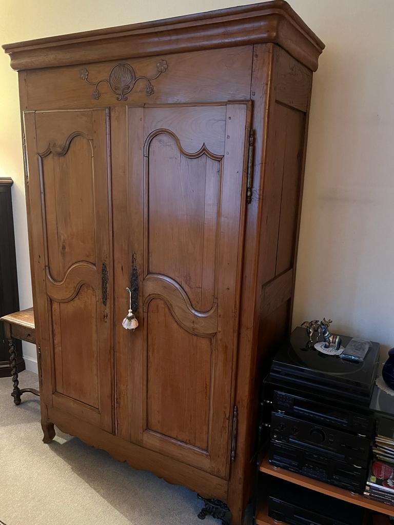 Armoire/ penderie ancienne en bois – Image 2