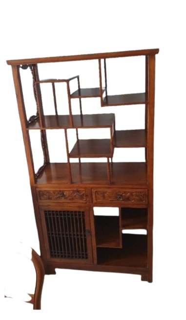 Meuble étagère en bois