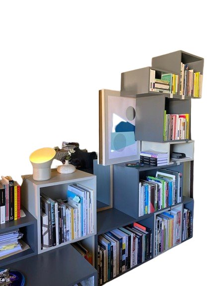 Muuto Stacked système bibliothèque modulable plusieurs casiers