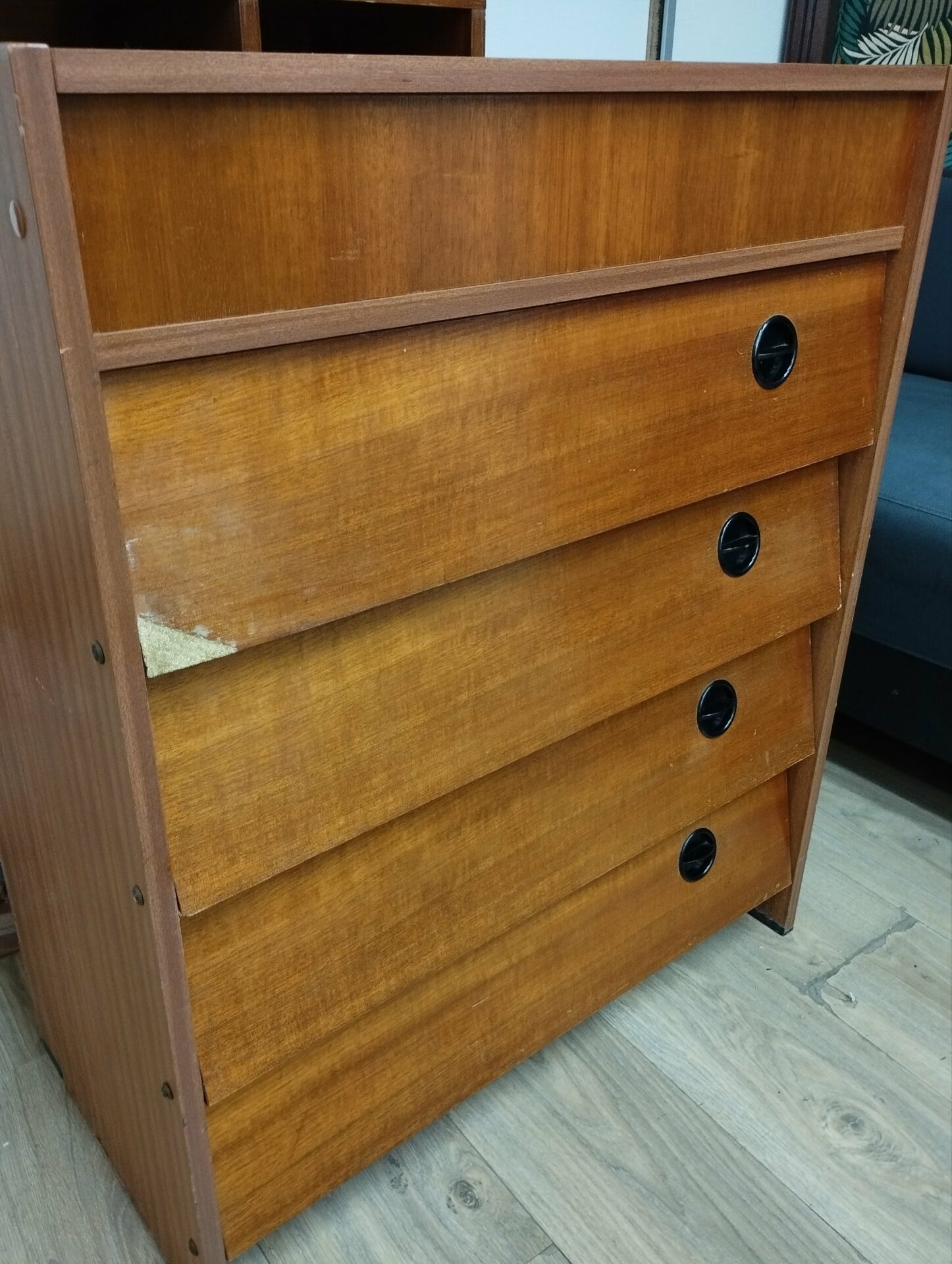 meuble à chaussures vintage années 70 – Image 3