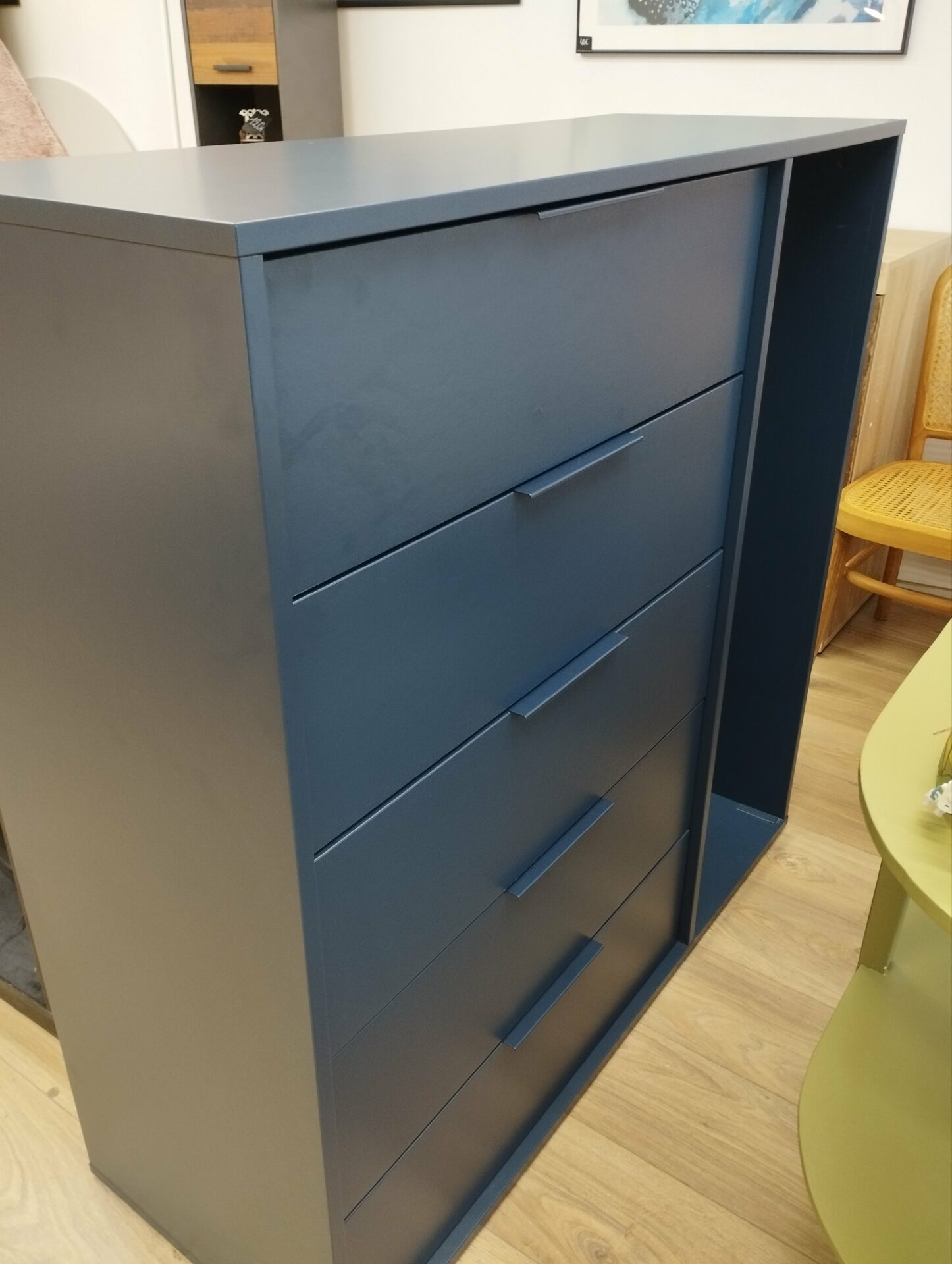 Commode Nordmela bleu nuit – Image 2