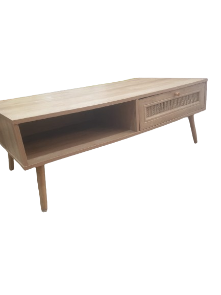 Table basse La Redoute tiroir et canage