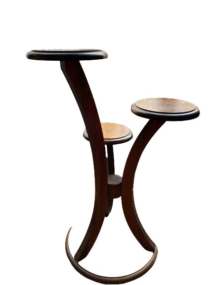 porte plante en bois