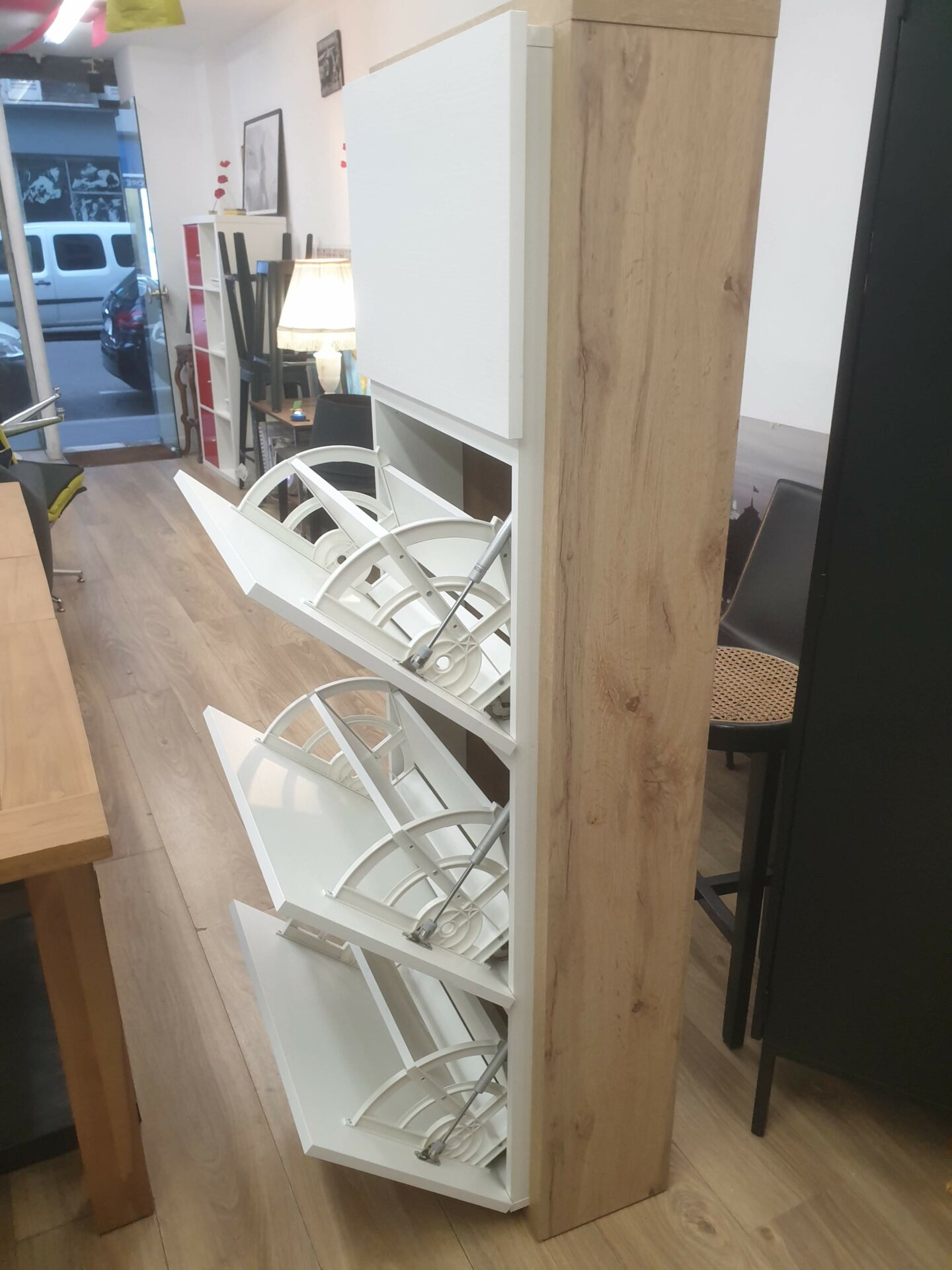 Meuble à chaussures haut TOLEDE – Image 2