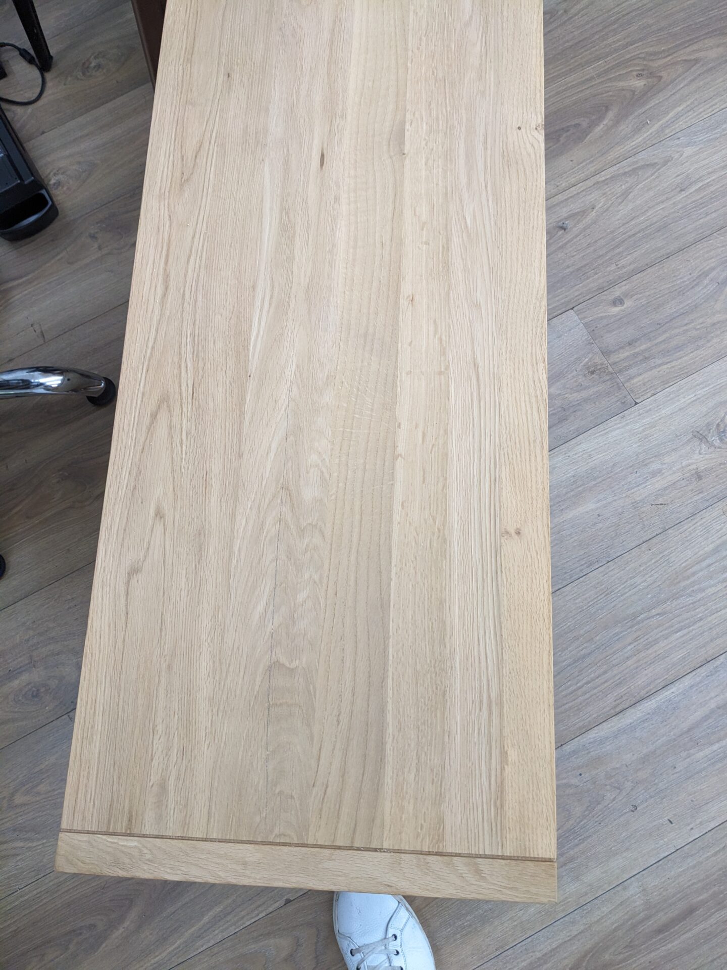Meuble TV en chêne massif 140cm – Image 5