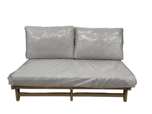 Banquette Olia 2 places en teck massif
