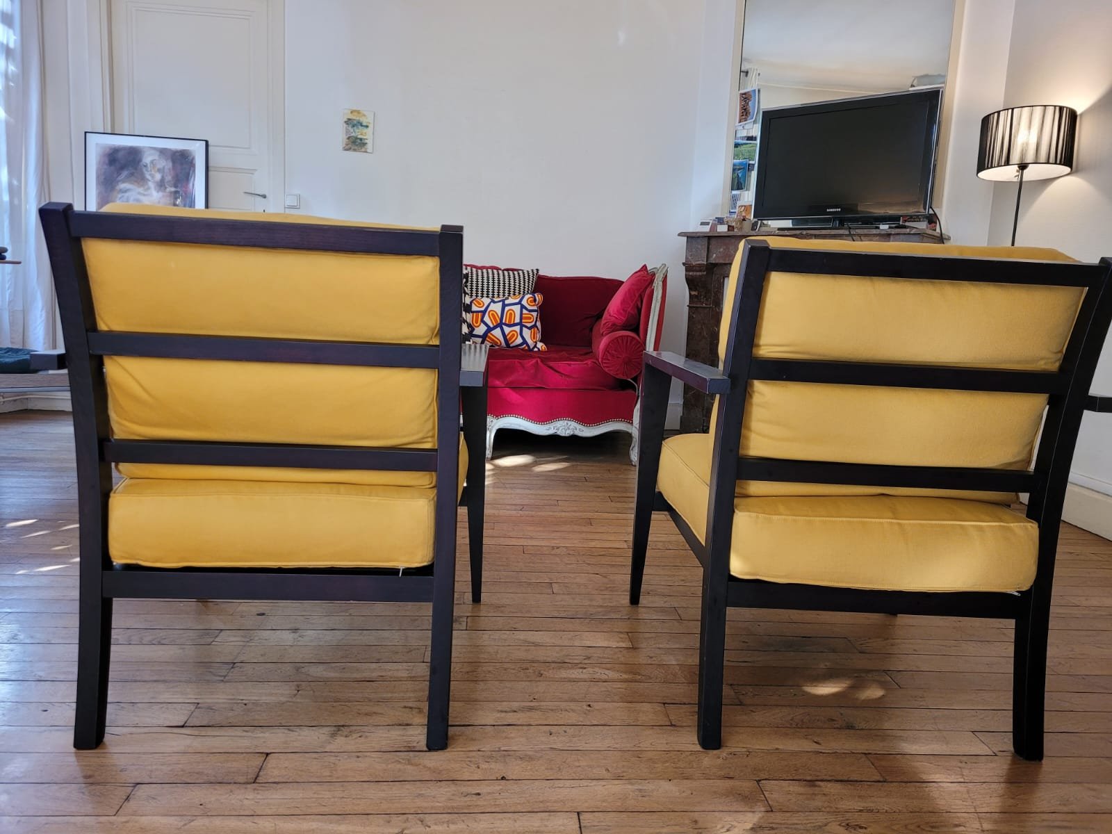 Paire de fauteuil Scandinave – Image 4