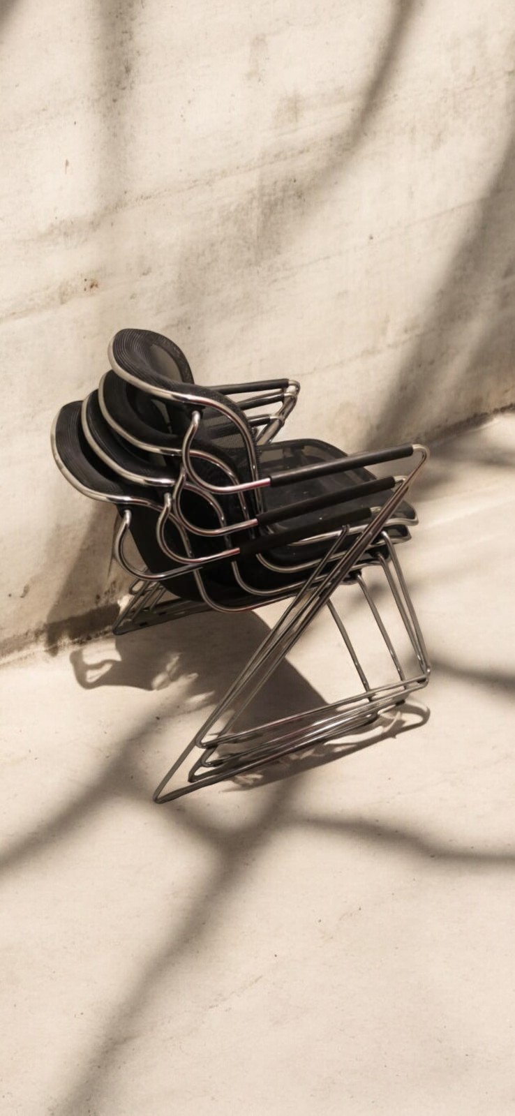4 chaises vintage "Penelope" Pollock – Image 2