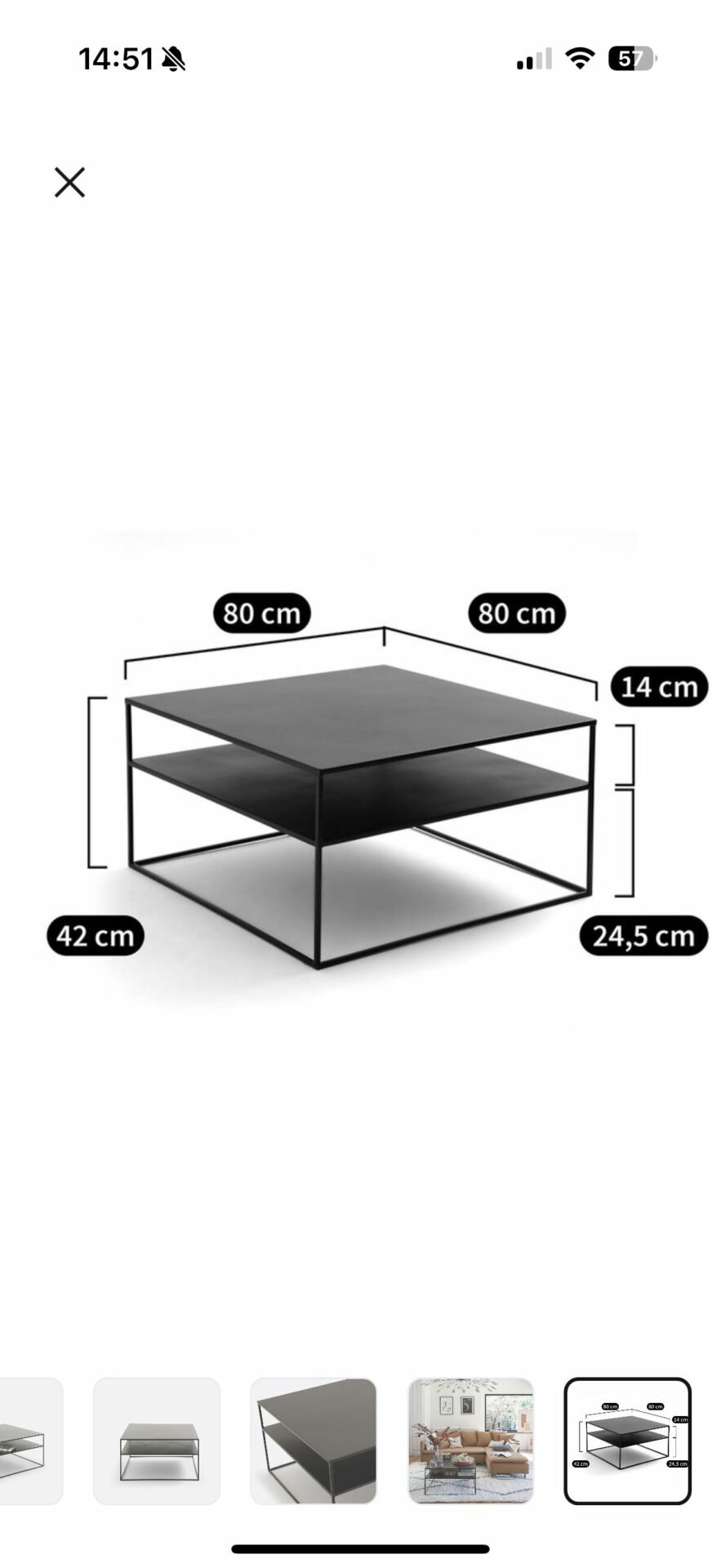 Table basse La Redoute – Image 4