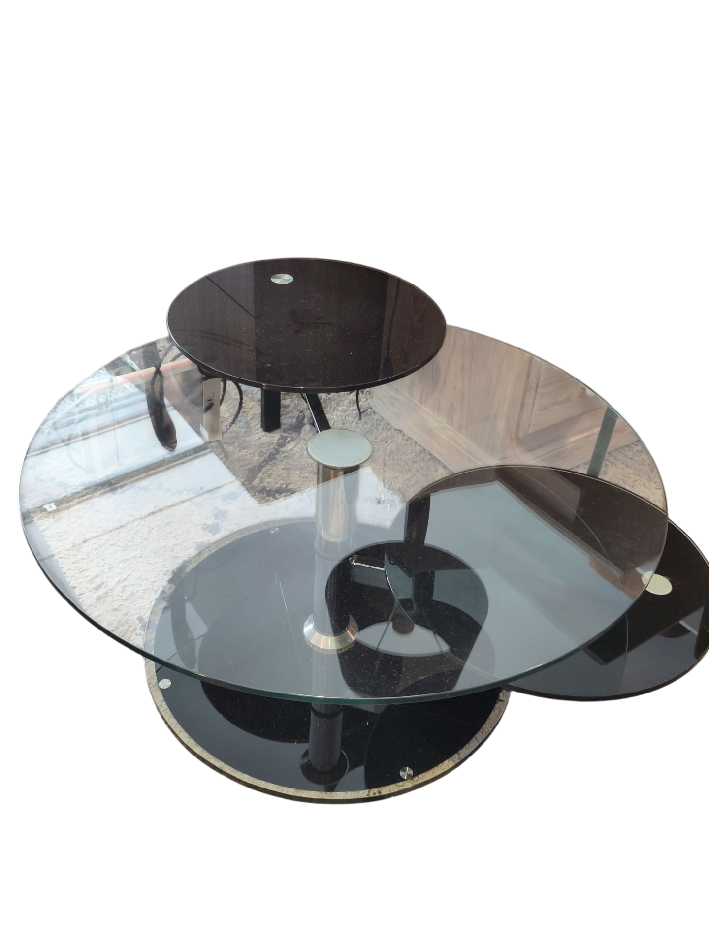 Table basse en verre
