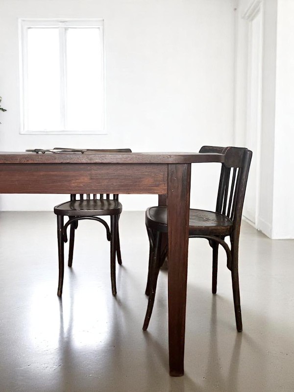 Table en bois 4 a 6 personnes – Image 4