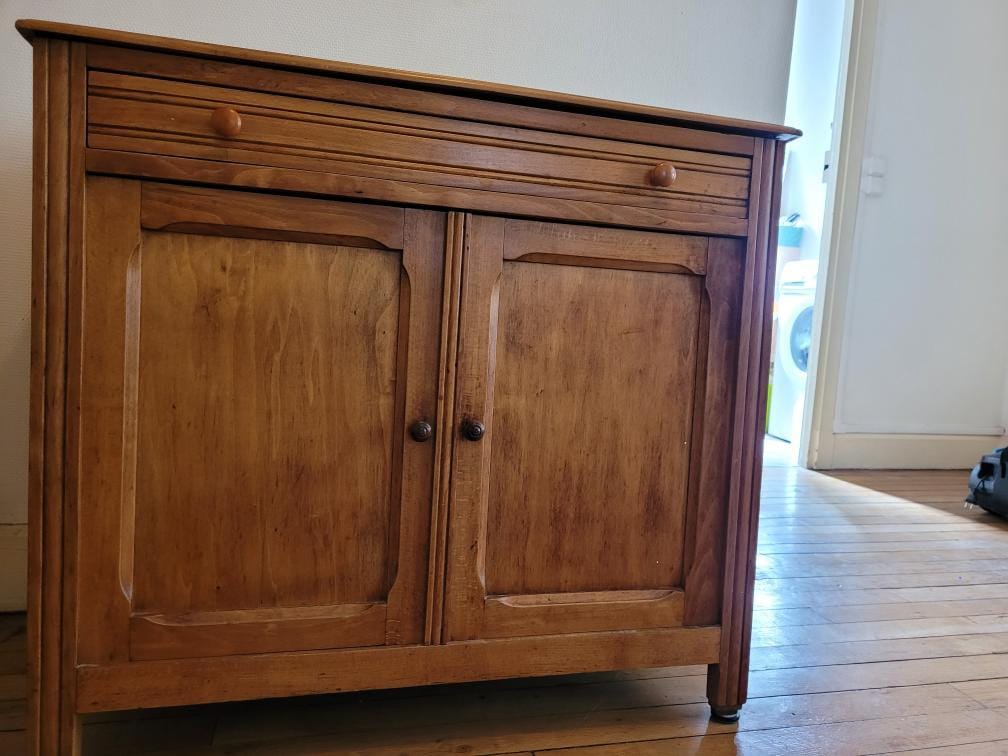 Buffet de famille bois massif – Image 4