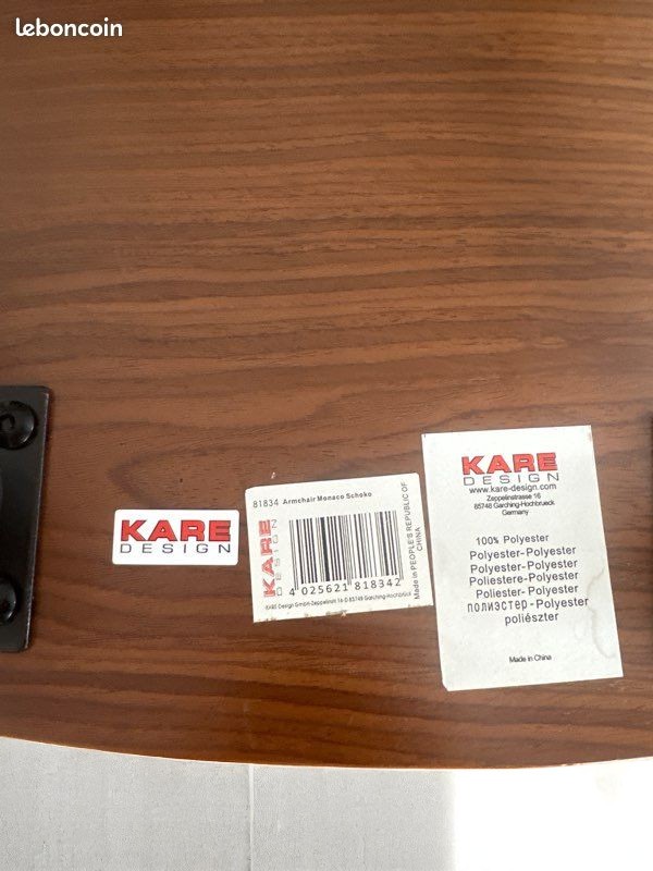 Fauteuil kare design – Image 4