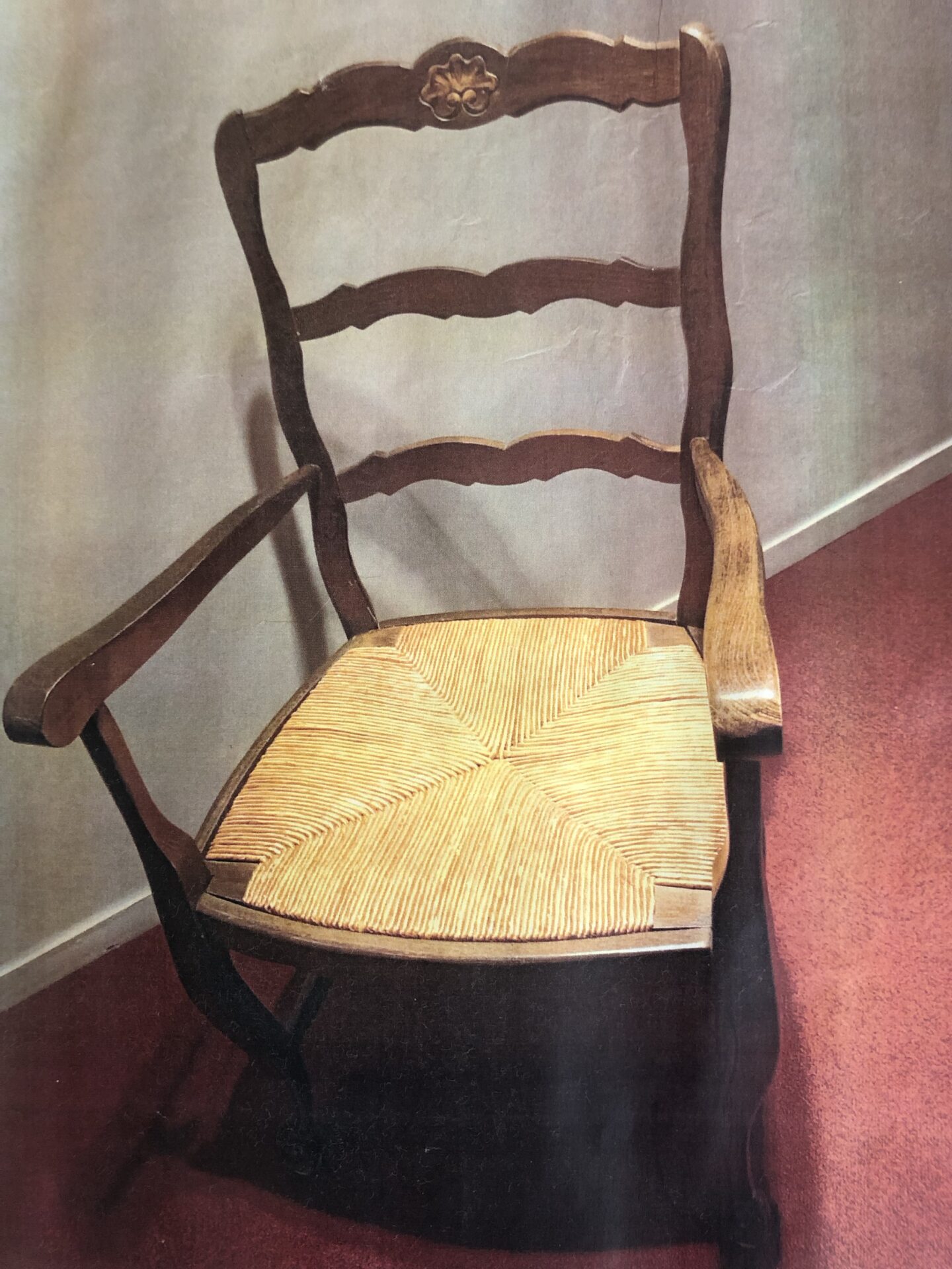 Fauteuil en paille – Image 2