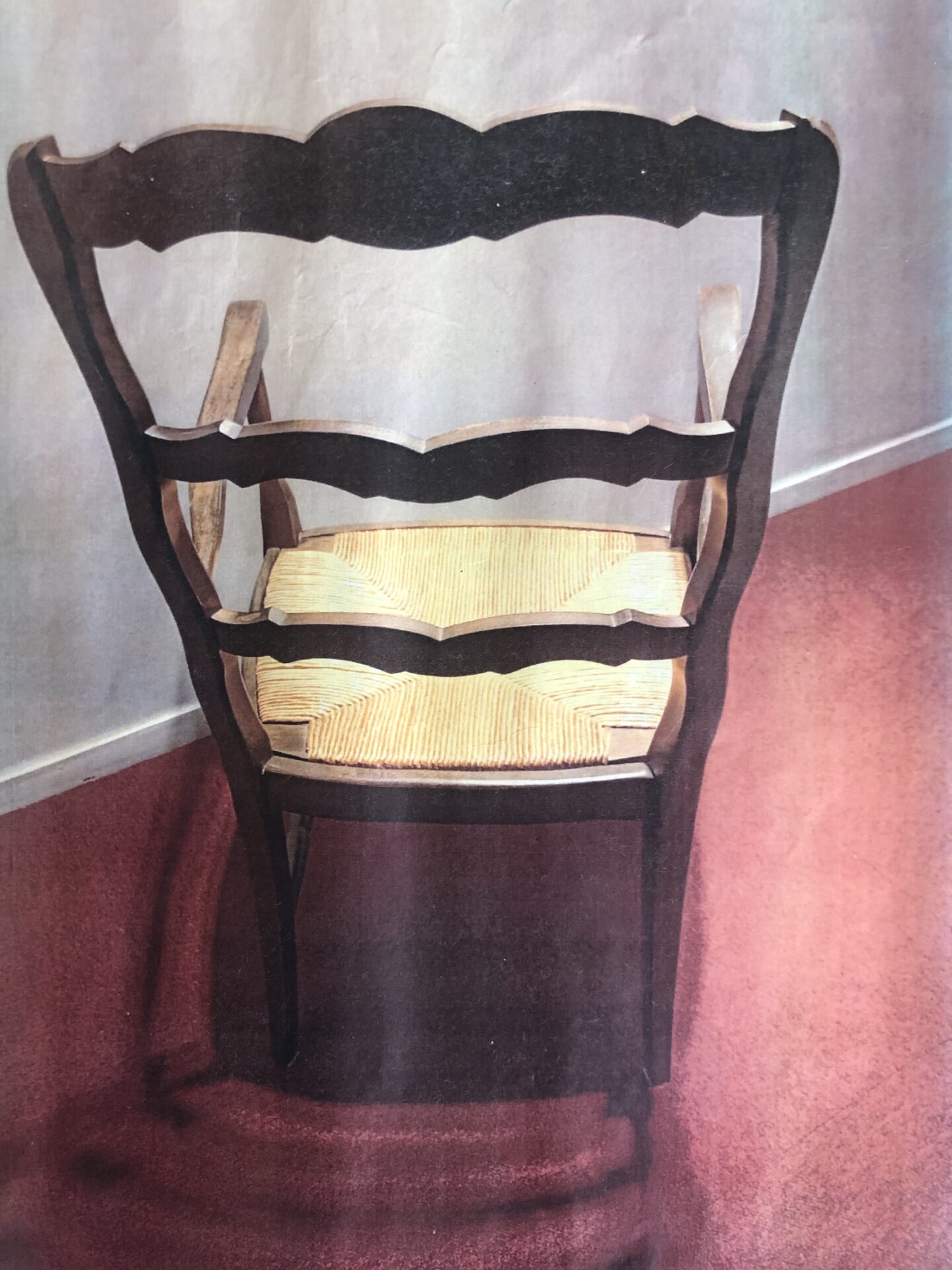 Fauteuil en paille – Image 3