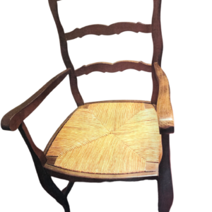 Fauteuil en paille