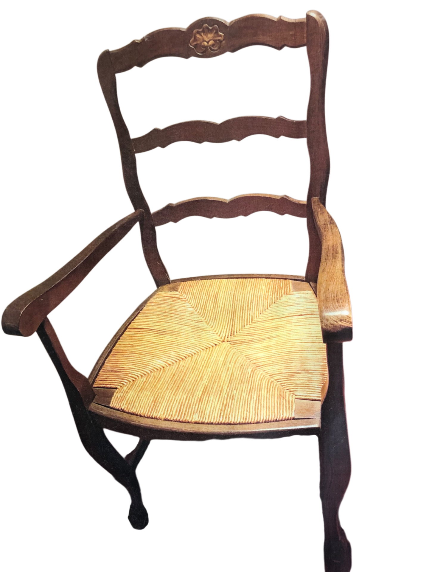 Fauteuil en paille