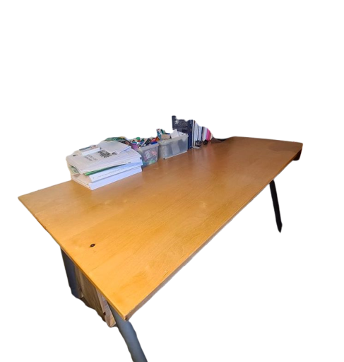 Grand bureau en bois