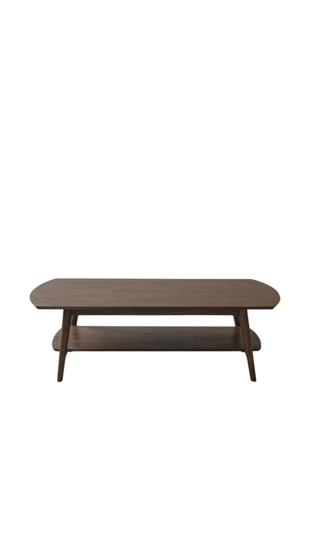 Table basse mindi massif finition noyer