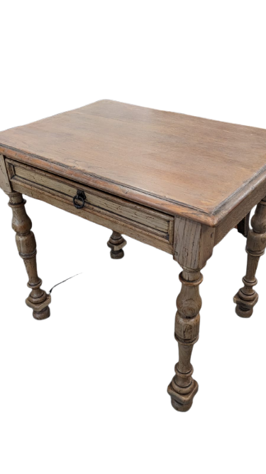 Petit bureau pied tourné