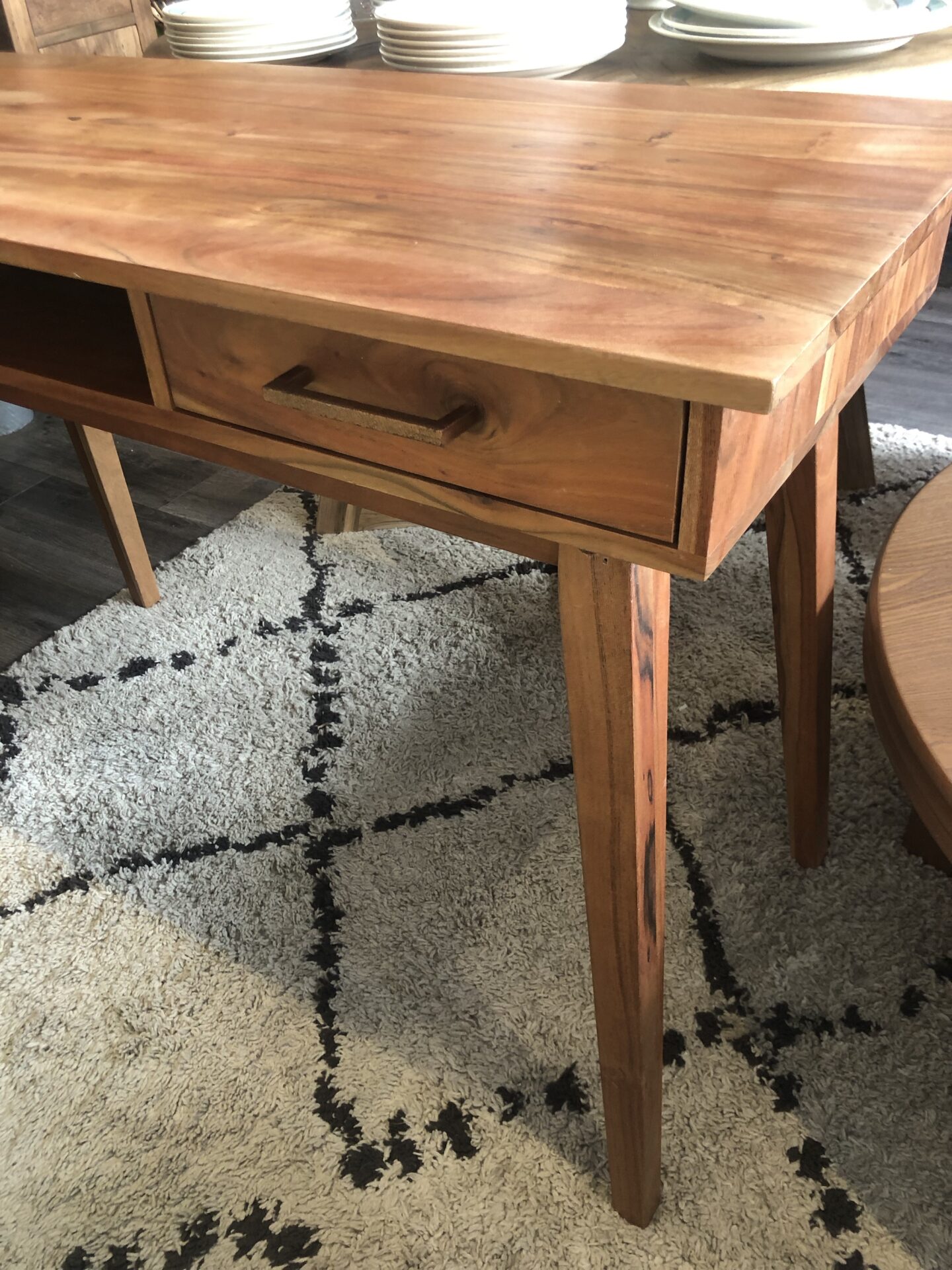 Bureau en acacia OSLO – Image 7