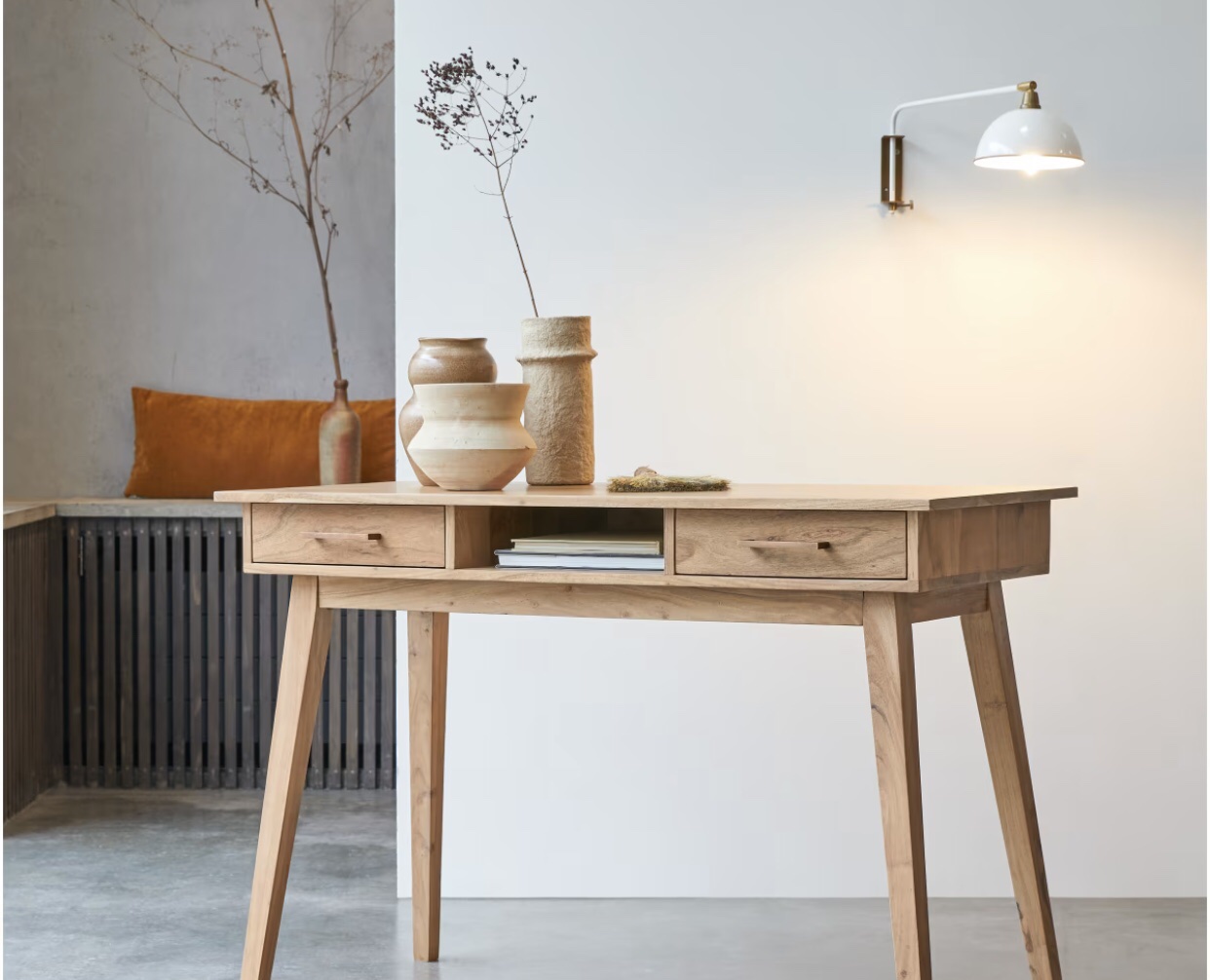 Bureau en acacia OSLO – Image 6