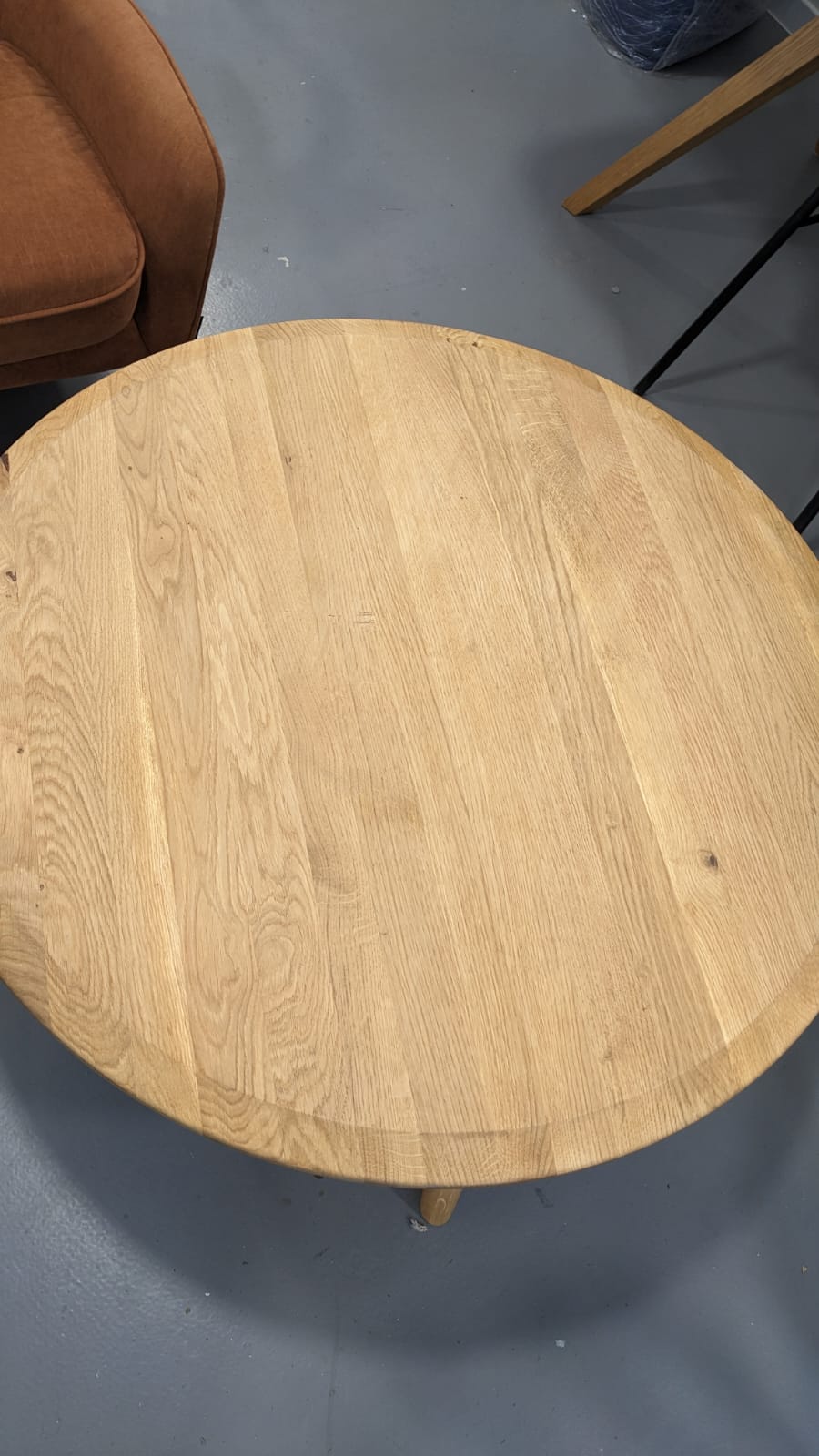 Table basse chêne et cannage ANNOT – Image 5