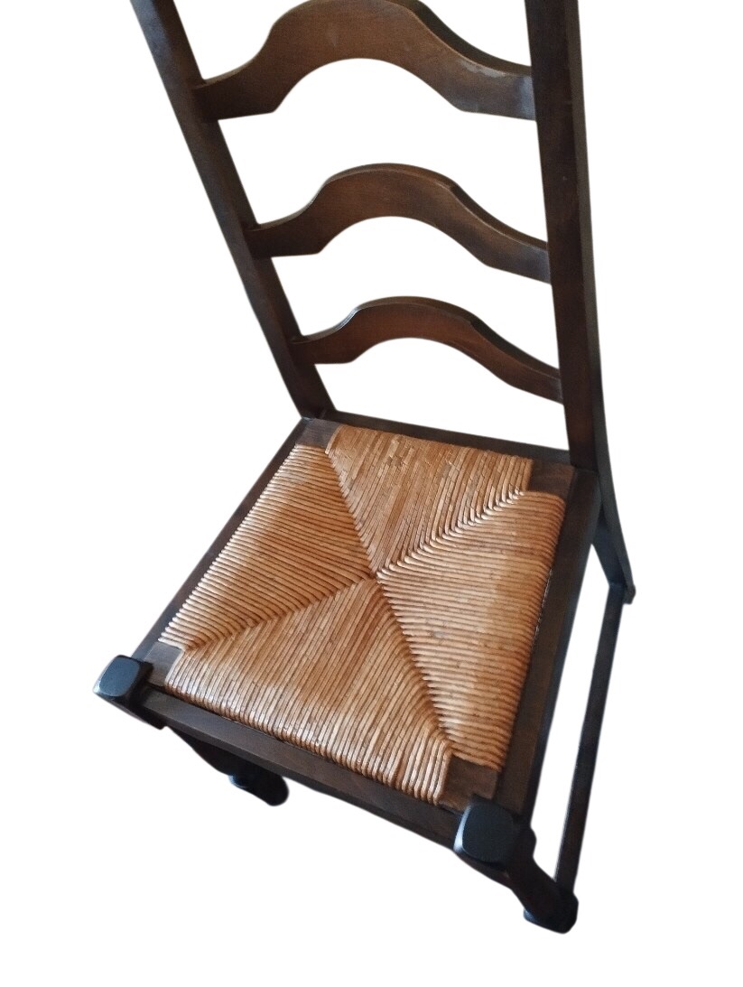 6 chaises rustiques