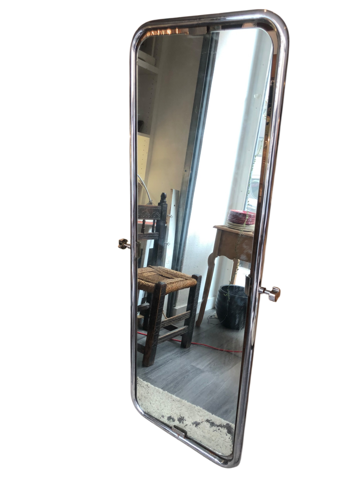 Miroir sur pied vintage